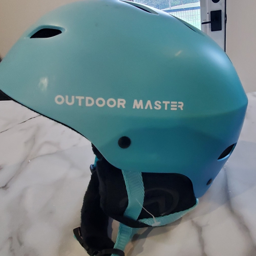OutdoorMaster Blue Ski Helmet-NWOT - Picture 6 of 6